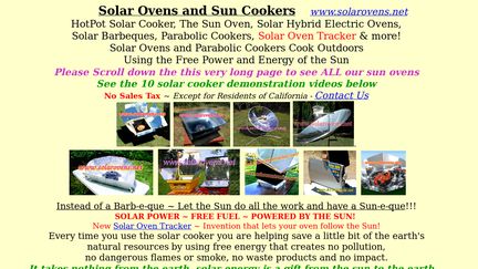SolarOvens.net
