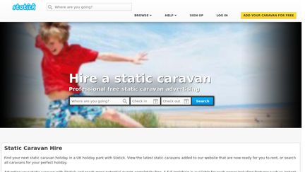 Static Caravan Hire