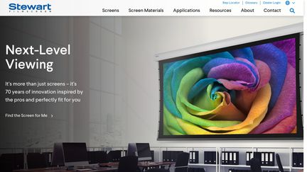 Projector Screens by Stewart Filmscreen