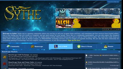 Sythe, Sell & Trade Game Items