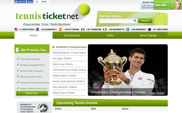 tennis websites