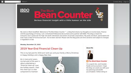 The Blunt Bean Counter