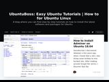 UbuntuBoss