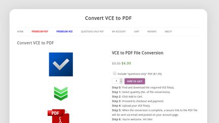 VCE2PDF