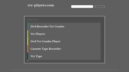 VCR-Players