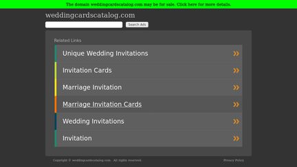 WeddingCardsCatalog